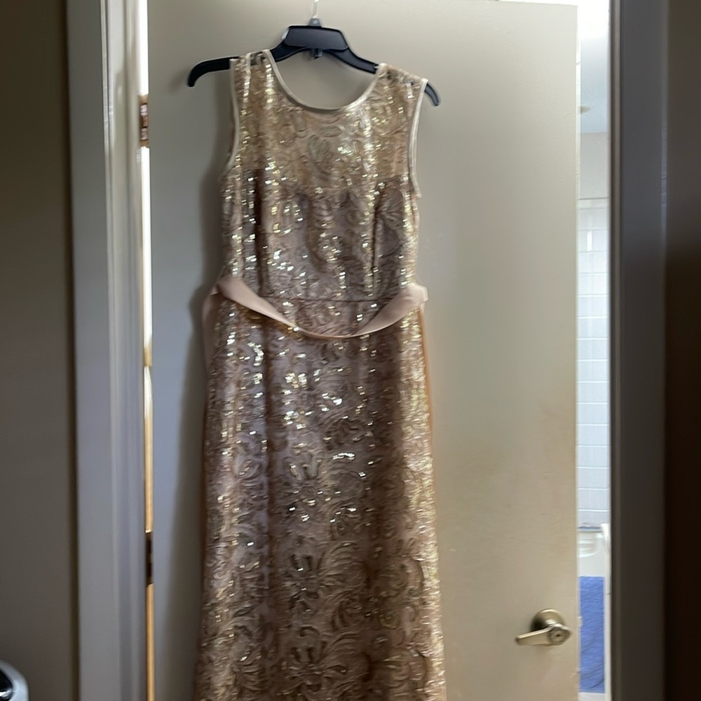 Brides made dress
